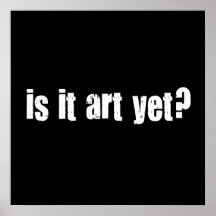Est-ce art encore ? affiches