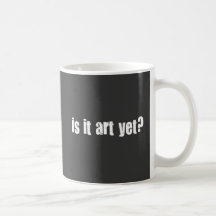 Est-ce art encore ? tasse