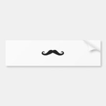 Est il heure pour un tour de moustache adhésifs pour voiture