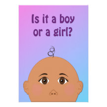 Est il un garçon ou une fille - le genre indiquent