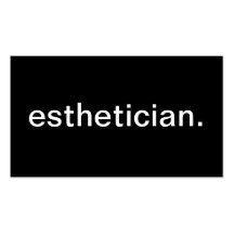 Esthetician Cartes De Visite Professionnelles