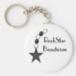 Esthéticien de vedette du rock porte-clef