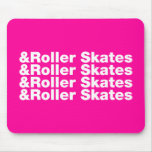 Et patins de rouleau tapis de souris