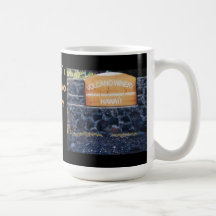 Établissement vinicole de volcan d'Hawaï Tasse