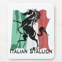 Étalon italien Mousepad Tapis De Souris