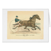 Étalon Palo Alto de trot par Electioneer (1791A) Carte De Vœux