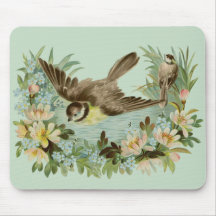Étang d'été tapis de souris