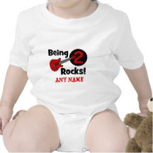 Étant 2 roches ! avec la guitare t-shirts