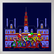 Étape 21 - Dépassement par la ville hôtel de Paris Posters