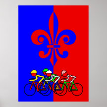 Étape 21 - Dépassement par le lis de la France Posters