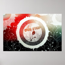 Étape abstraite de copie de haut-parleur de Dubste Affiches