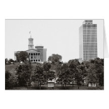 État Captiol Nashville Tennessee Carte