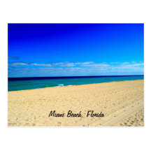 Étendue, Miami Beach, la Floride Cartes Postales