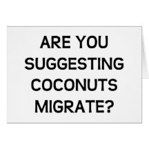 Êtes vous des noix de coco carte