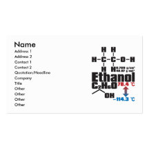 Éthanol Cartes De Visite Personnelles