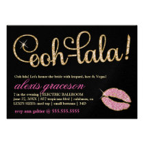 étincelle étincelante de baiser de 311Ooh Lala mét invitations
