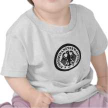 Étiquette allemande t-shirt
