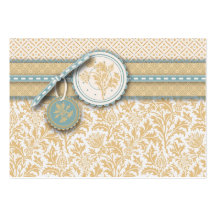 Étiquette chique II de cadeau Carte De Visite