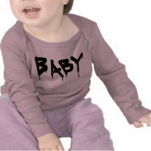 Étiquette de "bébé" t-shirt