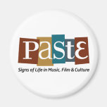 Étiquette de logo de bloc de pâte sur la couleur i magnets pour réfrigérateur