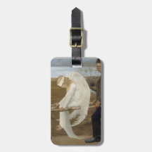 Étiquette faite sur commande enroulée de bagage de étiquette pour bagage