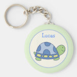 Étiquette KEYCHAIN de faveur ou de nom de tortue d porte-clés