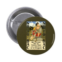 Étiquette vintage de produit, non au CCB Badges Avec Agrafe