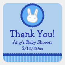 Étiquettes de faveur de baby shower personnalisées adhésifs