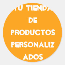 Étiquettes féculentes rondes autocollants