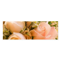 ÉTIQUETTES ROSES DE FAVEUR DE MARIAGE DE PÊCHE PRÉ CARTES DE VISITE PROFESSIONNELLES