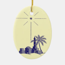 Étoile au-dessus de Manger Décorations De Noël