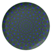 Étoile bleue assiettes pour soirée