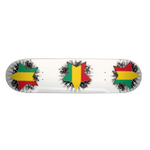 Étoile de Guinée Planches À Roulettes Customisées