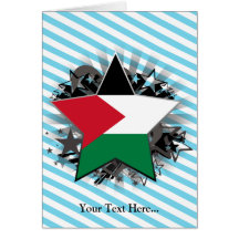 Étoile de la Palestine Carte De Vœux