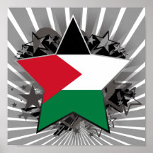 Étoile de la Palestine Poster