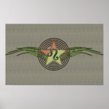 Étoile de Lion Posters