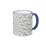 Étoile de matin - art de fractale mug à café