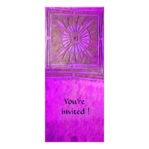 ÉTOILE de MATIN, rose violet lumineux Cartons D'invitation Personnalisés