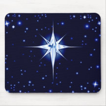 Étoile de nativité de Noël Tapis De Souris