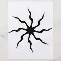 Étoile de Tatoo Tract Personnalisé