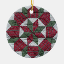 Étoile de vacances ornements de noël