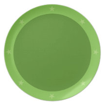 Étoile d'OLIVE verte - plat Assiettes Pour Soirée