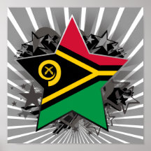 Étoile du Vanuatu Posters