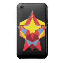 étoile en hausse étui iPhone 3