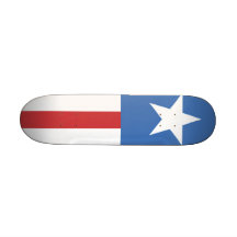 étoile et rayure plateaux de skateboards