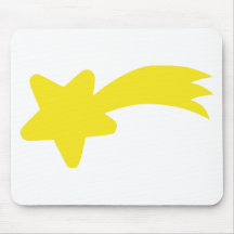 Étoile filante tapis de souris