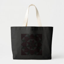 Étoile florale 4 sacs de toile