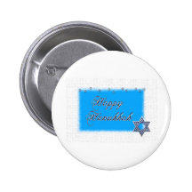 étoile heureuse de hanoukka badge avec épingle