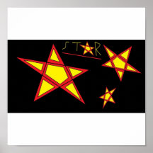 étoile poster