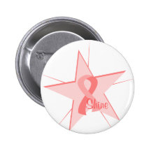 Étoile rose badge
